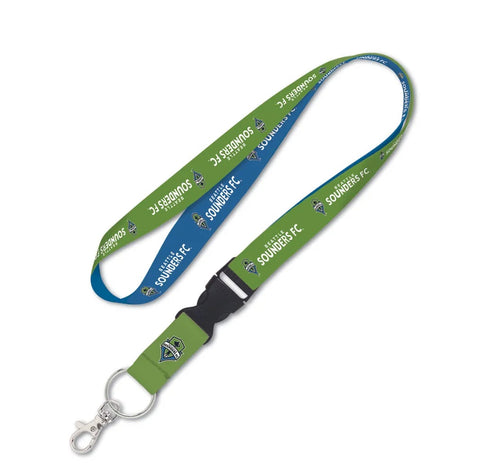 Seattle Sounders Lanyard with Detachable Buckle-0