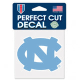 North Carolina Tar Heels Decal 4x4 Perfect Cut Color-0