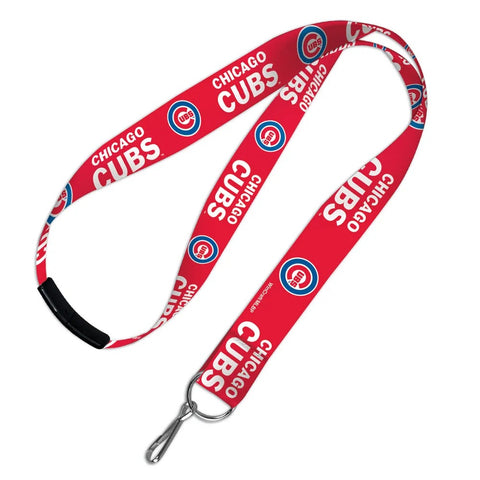 Chicago Cubs Lanyard with Detachable Buckle Red-0