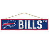 Buffalo Bills Sign 4x17 Wood Avenue Design-0