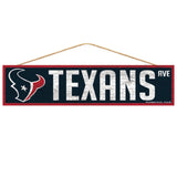 Houston Texans Sign 4x17 Wood Avenue Design-0