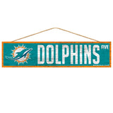 Miami Dolphins Sign 4x17 Wood Avenue Design-0