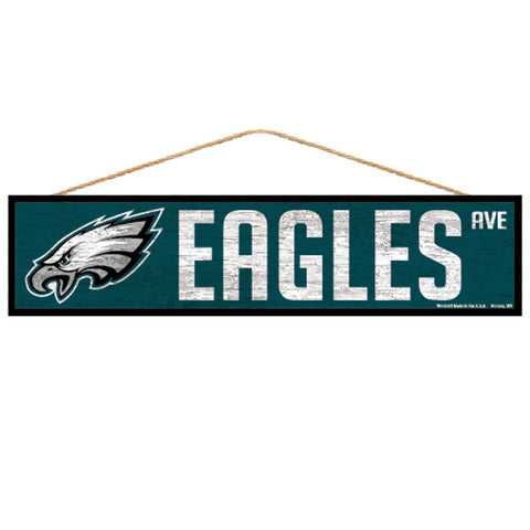 Philadelphia Eagles Sign 4x17 Wood Avenue Design-0