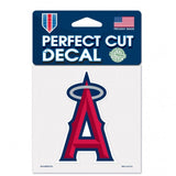 Los Angeles Angels Decal 4x4 Perfect Cut Color-0