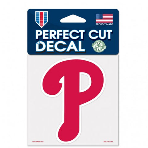 Philadelphia Phillies Decal 4x4 Perfect Cut Color-0