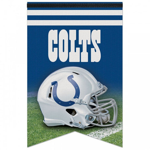 Indianapolis Colts Banner 17x26 Pennant Style Premium Felt-0