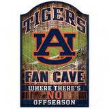 Auburn Tigers Sign 11x17 Wood Fan Cave Design - Special Order-0