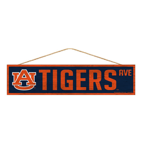 Auburn Tigers Sign 4x17 Wood Avenue Design-0