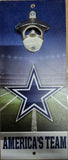 Dallas Cowboys Sign Wood 5x11 Bottle Opener Slogan-0