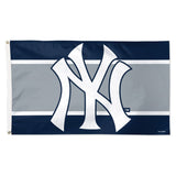 New York Yankees Flag 3x5 Deluxe Style Stripe-0