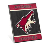 Arizona Coyotes Sign 8x10 Wood-0