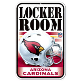 Arizona Cardinals Sign 11x17 Plastic Locker Room Design-0