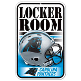 Carolina Panthers Sign 11x17 Plastic Locker Room Design-0