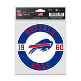 Buffalo Bills Decal 3.75x5 Patch Fan-0