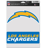 Los Angeles Chargers Decal Multi Use Fan 2 Pack-0