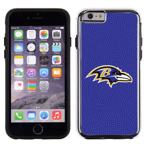 Baltimore Ravens Phone Case Team Color Football Pebble Grain Feel iPhone 6 CO-0