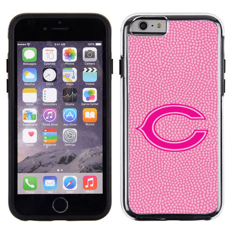 Chicago Bears Phone Case Pink Football Pebble Grain Feel iPhone 6 CO-0