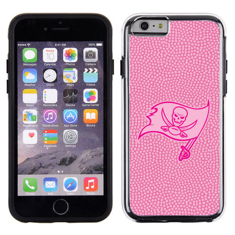 Tampa Bay Buccaneers Phone Case Pink Football Pebble Grain Feel iPhone 6 CO-0