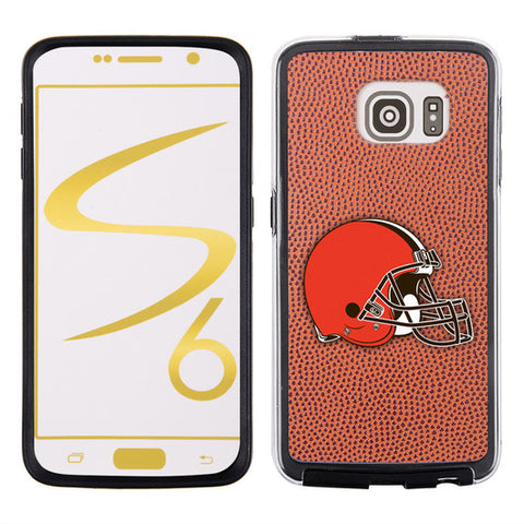 Cleveland Browns Phone Case Classic Football Pebble Grain Feel Samsung Galaxy S6 CO-0