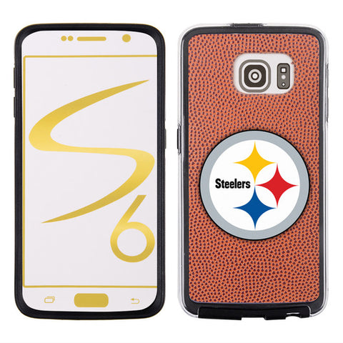 Pittsburgh Steelers Phone Case Classic Football Pebble Grain Feel Samsung Galaxy S6 CO-0