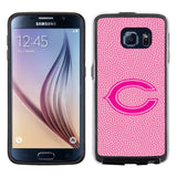 Chicago Bears Phone Case Pink Football Pebble Grain Feel Samsung Galaxy S6 CO-0