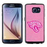Jacksonville Jaguars Phone Case Pink Football Pebble Grain Feel Samsung Galaxy S6 CO-0