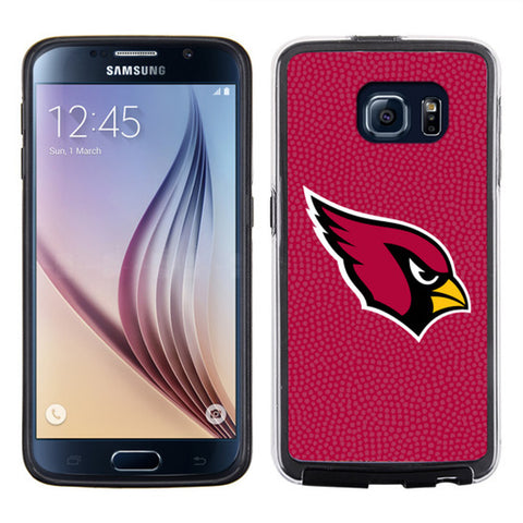 Arizona Cardinals Phone Case Team Color Football Pebble Grain Feel Samsung Galaxy S6 CO-0