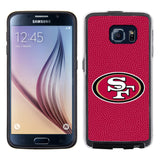 San Francisco 49ers Phone Case Team Color Football Pebble Grain Feel Samsung Galaxy S6 CO-0