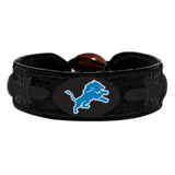 Detroit Lions Bracelet Team Color Tonal Black Football CO-0