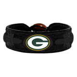 Green Bay Packers Bracelet Team Color Tonal Black Football CO-0