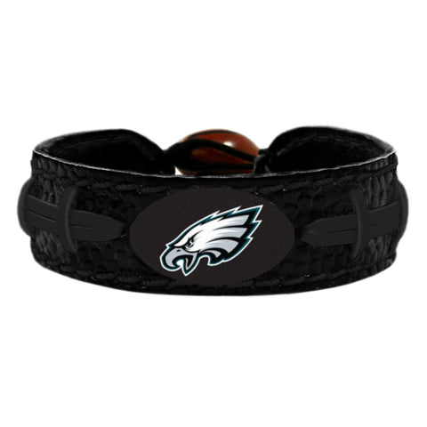 Philadelphia Eagles Bracelet Team Color Football Tonal Black CO-0