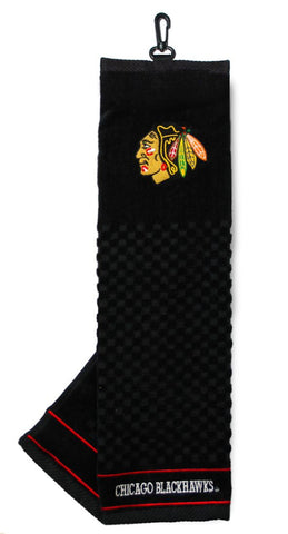 Chicago Blackhawks 16"x22" Embroidered Golf Towel - Special Order-0