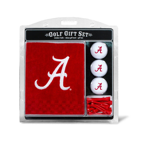 Alabama Crimson Tide Golf Gift Set with Embroidered Towel-0