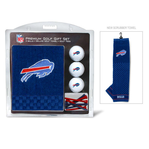 Buffalo Bills Golf Gift Set with Embroidered Towel-0