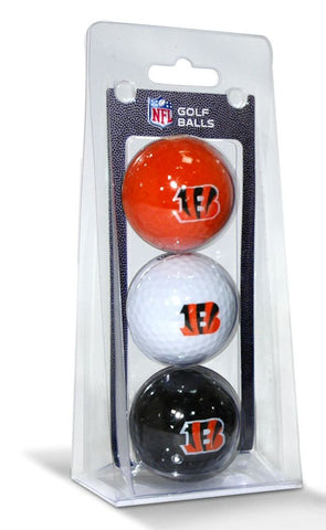 Cincinnati Bengals 3 Pack of Golf Balls - Special Order-0