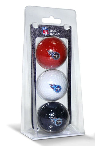 Tennessee Titans 3 Pack of Golf Balls - Special Order-0