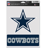 Dallas Cowboys Decal Multi Use Fan 2 Pack-0