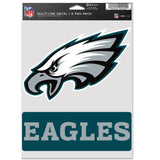 Philadelphia Eagles Decal Multi Use Fan 2 Pack-0