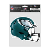 Philadelphia Eagles Decal 3.75x5 Helmet Fan-0