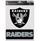 Las Vegas Raiders Decal Multi Use Fan 2 Pack-0