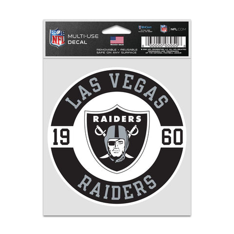 Las Vegas Raiders Decal 3.75x5 Patch Fan-0