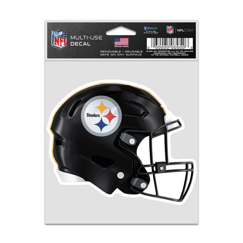Pittsburgh Steelers Decal 3.75x5 Helmet Fan-0