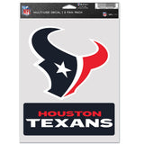 Houston Texans Decal Multi Use Fan 2 Pack-0