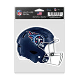 Tennessee Titans Decal 3.75x5 Helmet Fan-0