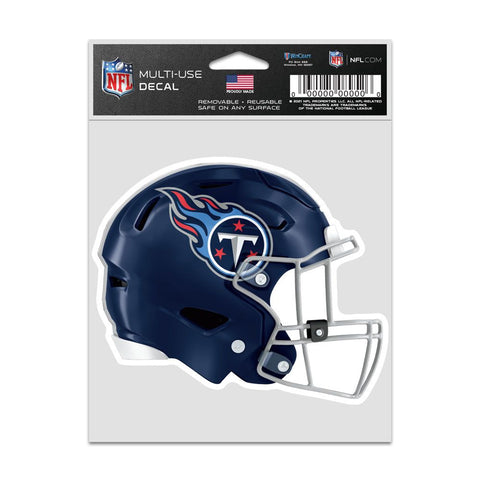 Tennessee Titans Decal 3.75x5 Helmet Fan-0