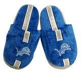 Detroit Lions Slipper - Youth 8-16 Size 5-6 Stripe - (1 Pair) - L-0