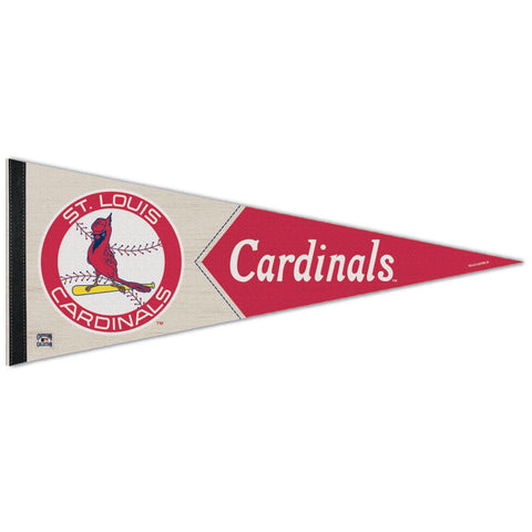 St. Louis Cardinals Pennant 12x30 Premium Style Alternate Design - Special Order-0