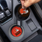 Cleveland Browns Car Coaster Set 2 Pack-5