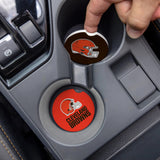 Cleveland Browns Car Coaster Set 2 Pack-3