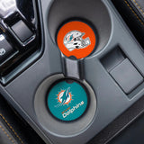 Miami Dolphins Car Coaster Set 2 Pack-4